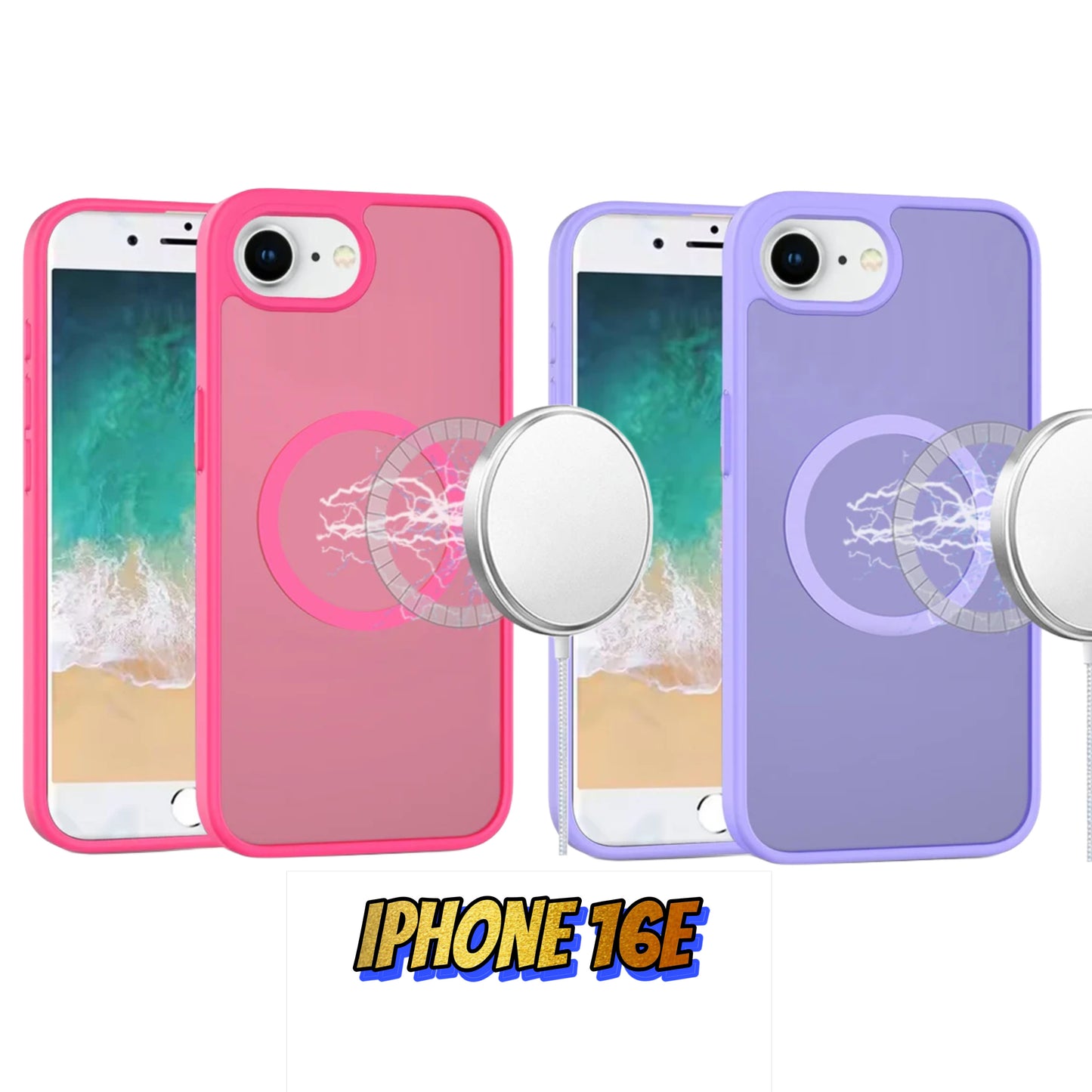 Translucent magnetic color case