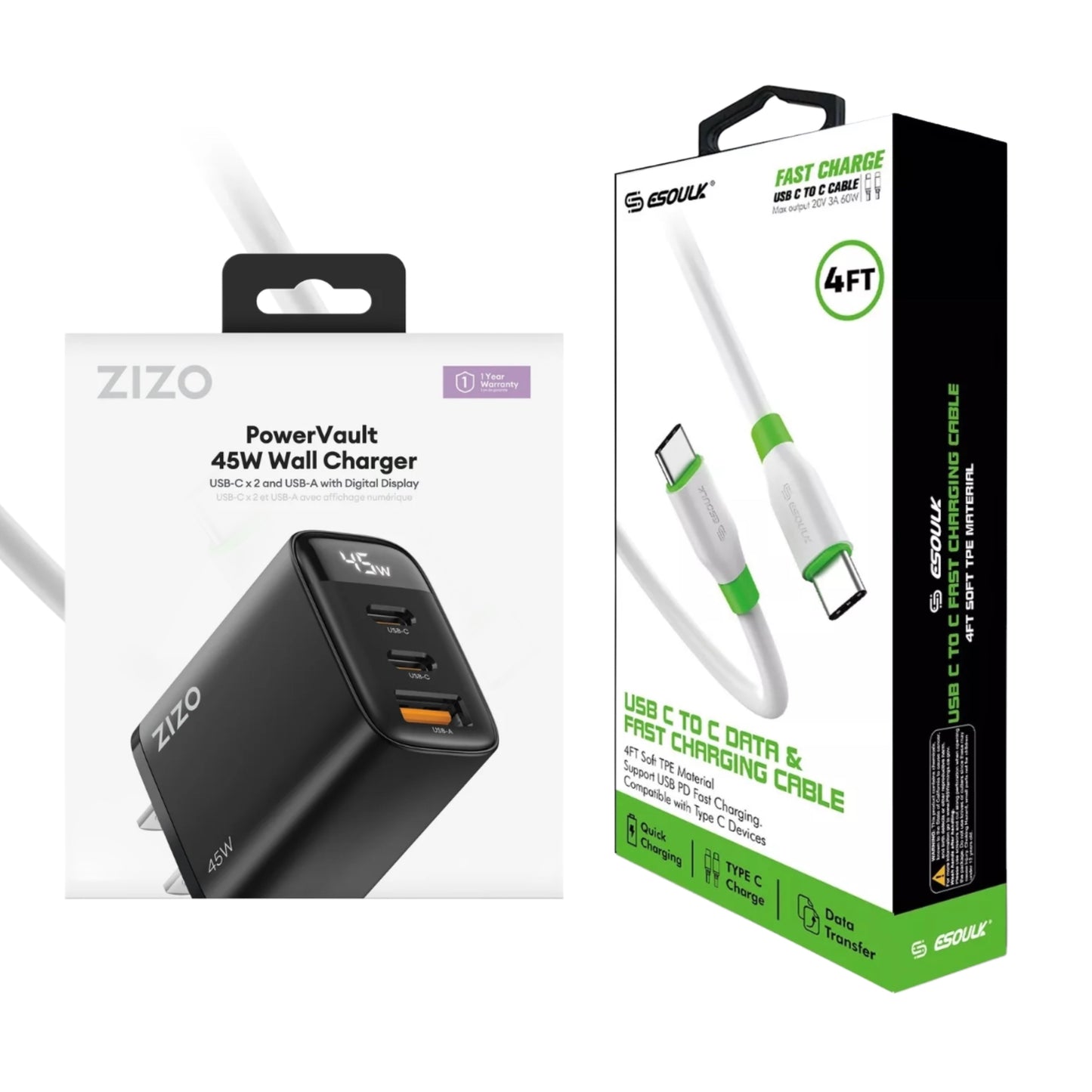 Zizo Set Charger 45W