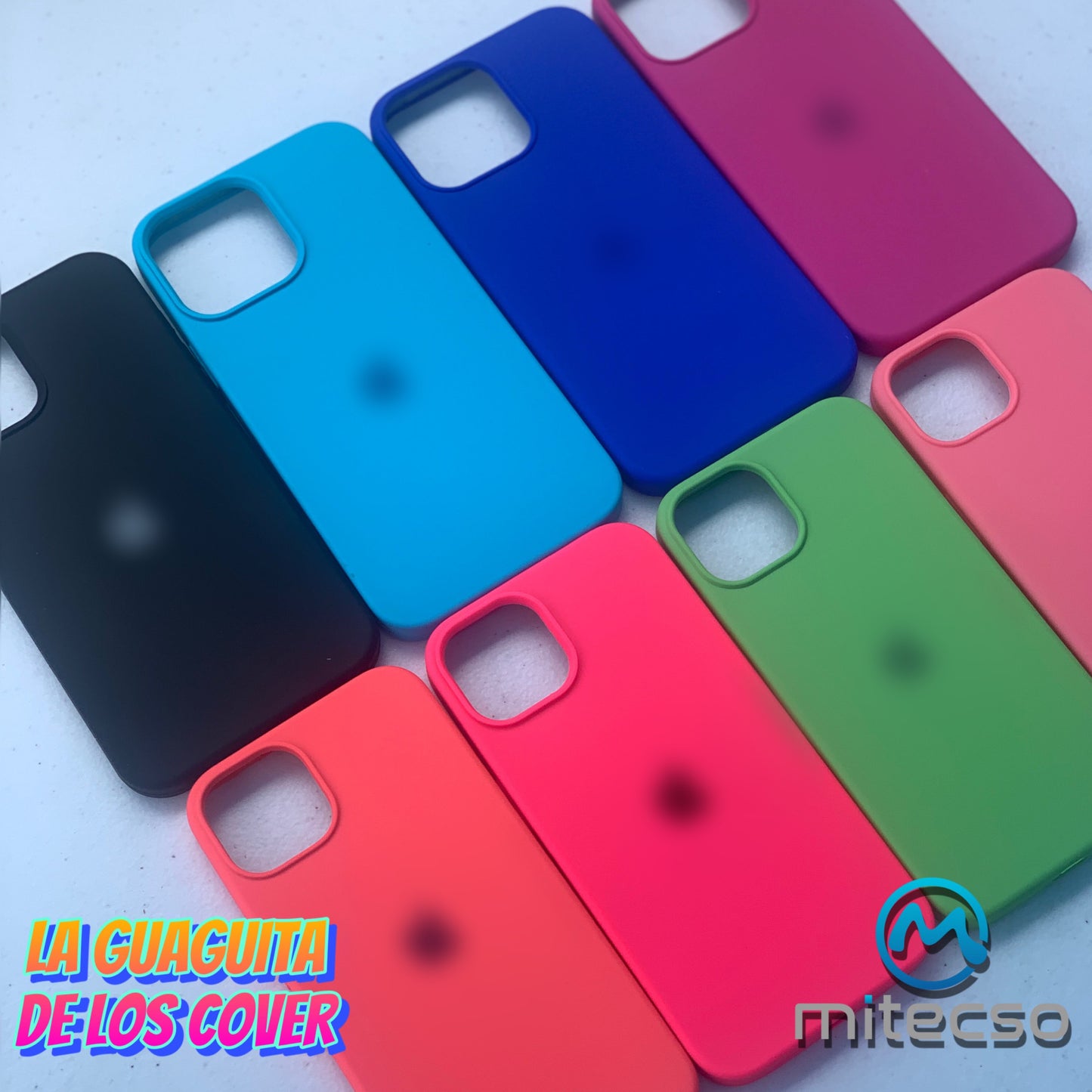 SILICON COVER PARA TODOS LOS MODELOS iPHONE 16 - 16 PRO MAX
