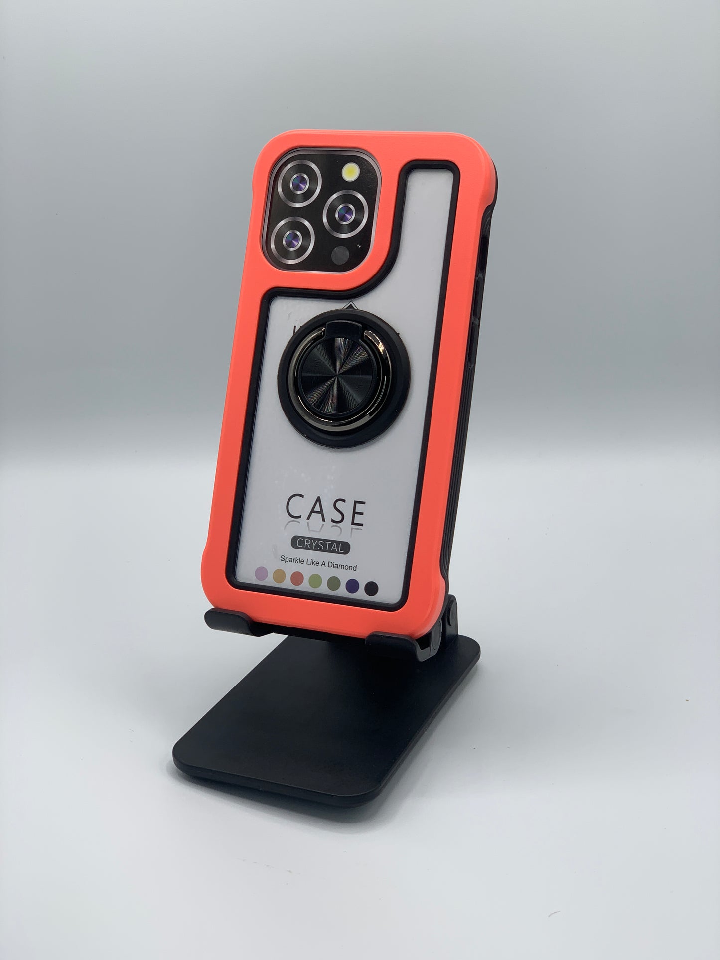CASE COLOR WITH RING MAGNETIC FOR IPHONE