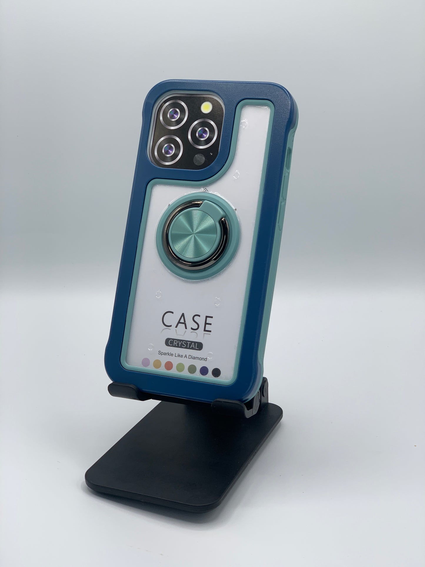 CASE COLOR WITH RING MAGNETIC FOR IPHONE
