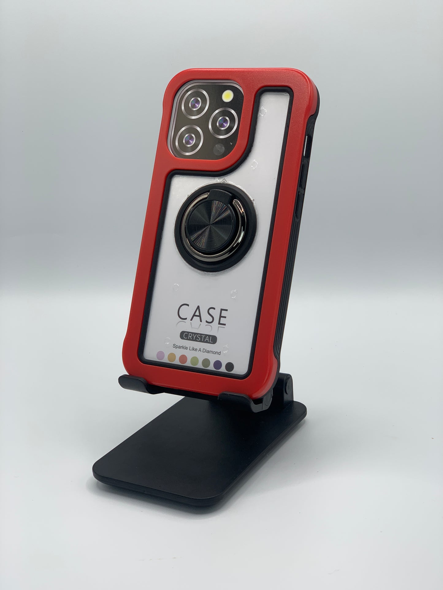 CASE COLOR WITH RING MAGNETIC FOR IPHONE