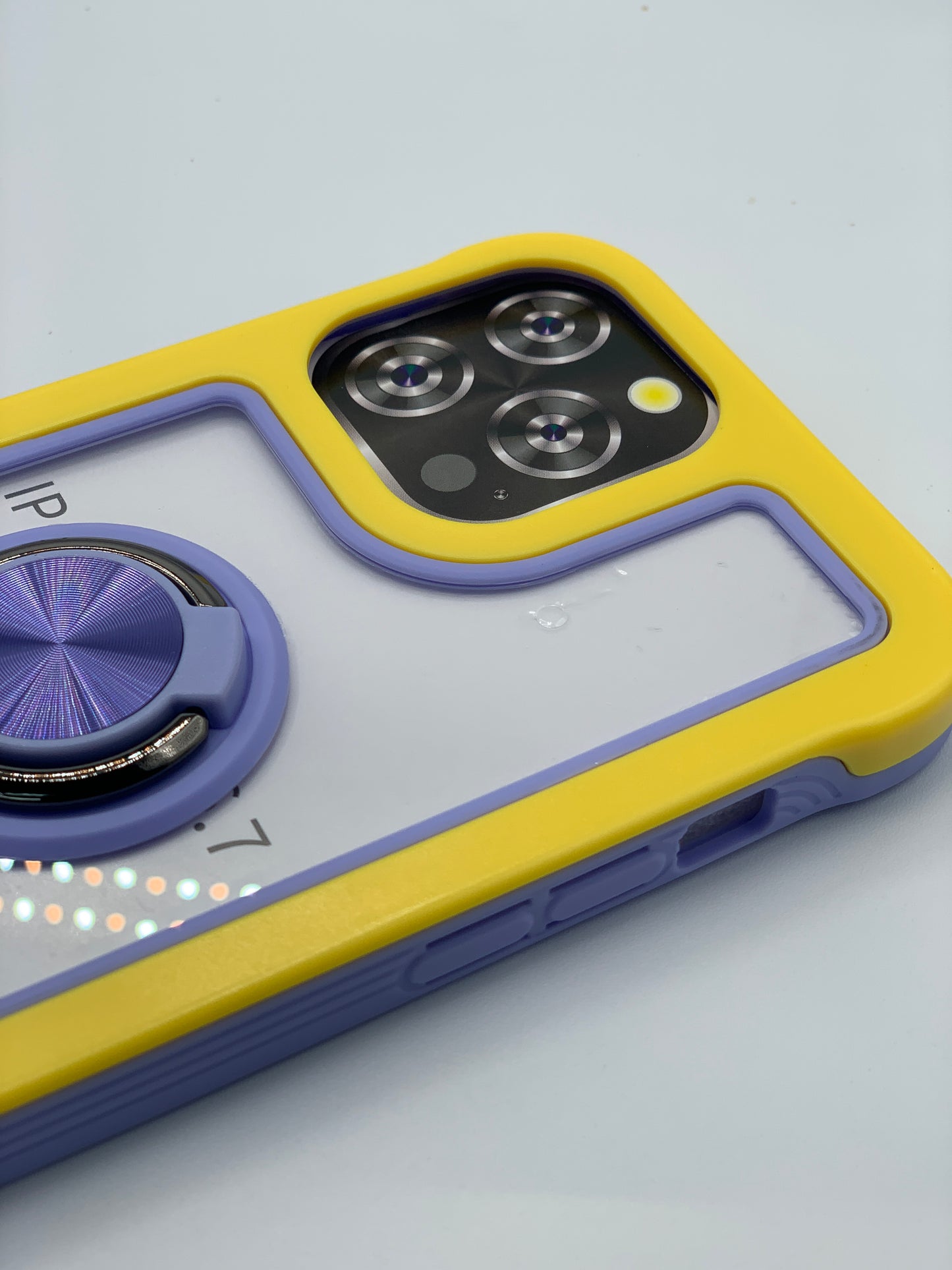CASE COLOR WITH RING MAGNETIC FOR IPHONE