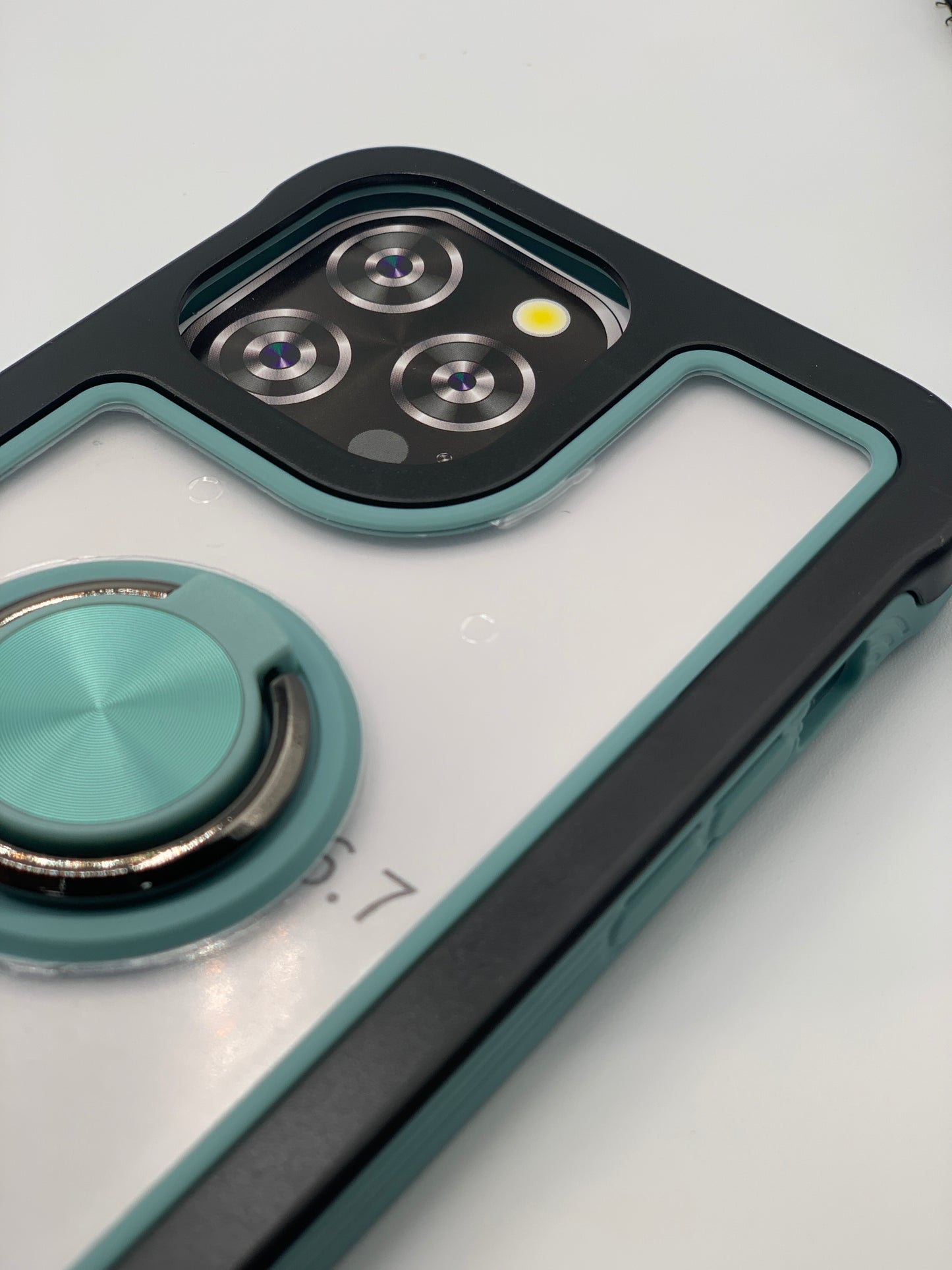 CASE COLOR WITH RING MAGNETIC FOR IPHONE