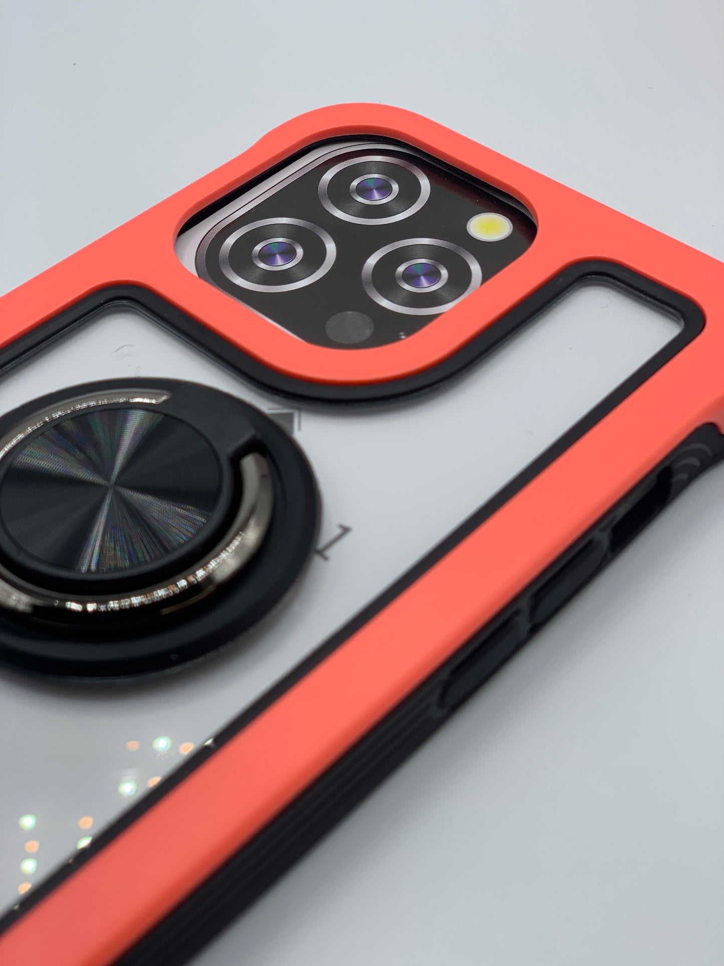 CASE COLOR WITH RING MAGNETIC FOR IPHONE