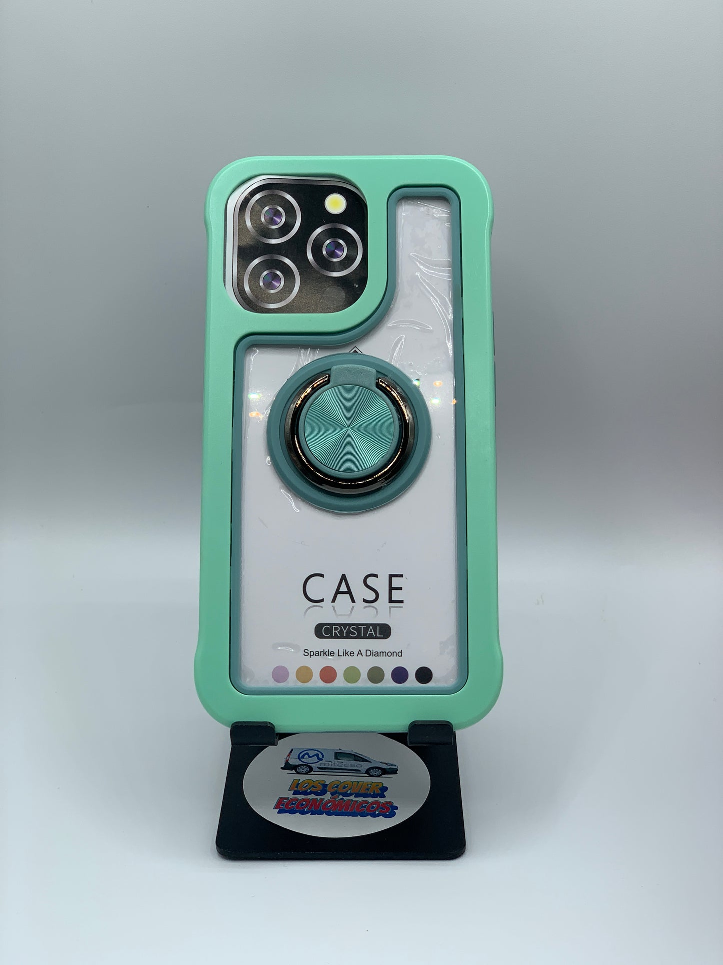 CASE COLOR WITH RING MAGNETIC FOR IPHONE
