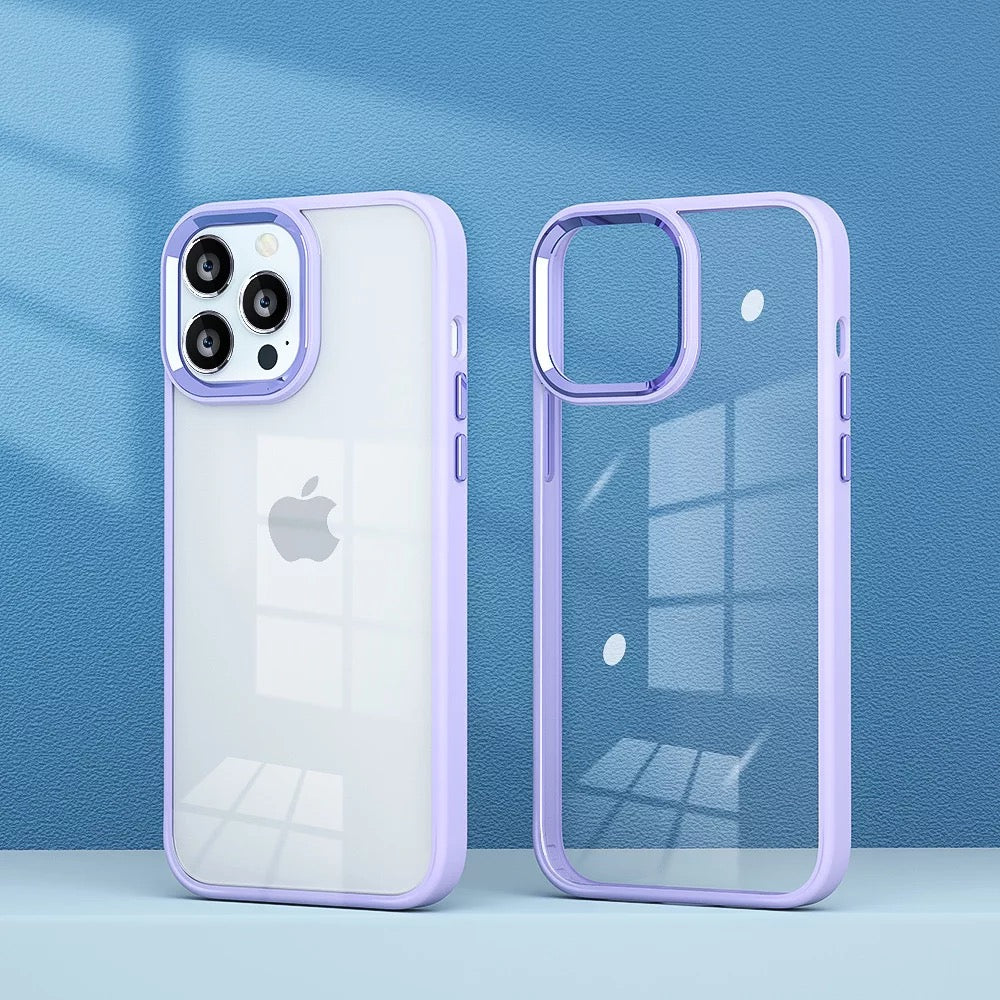 TRANSPARENT COVER WITH BORDE COLOR BORDER