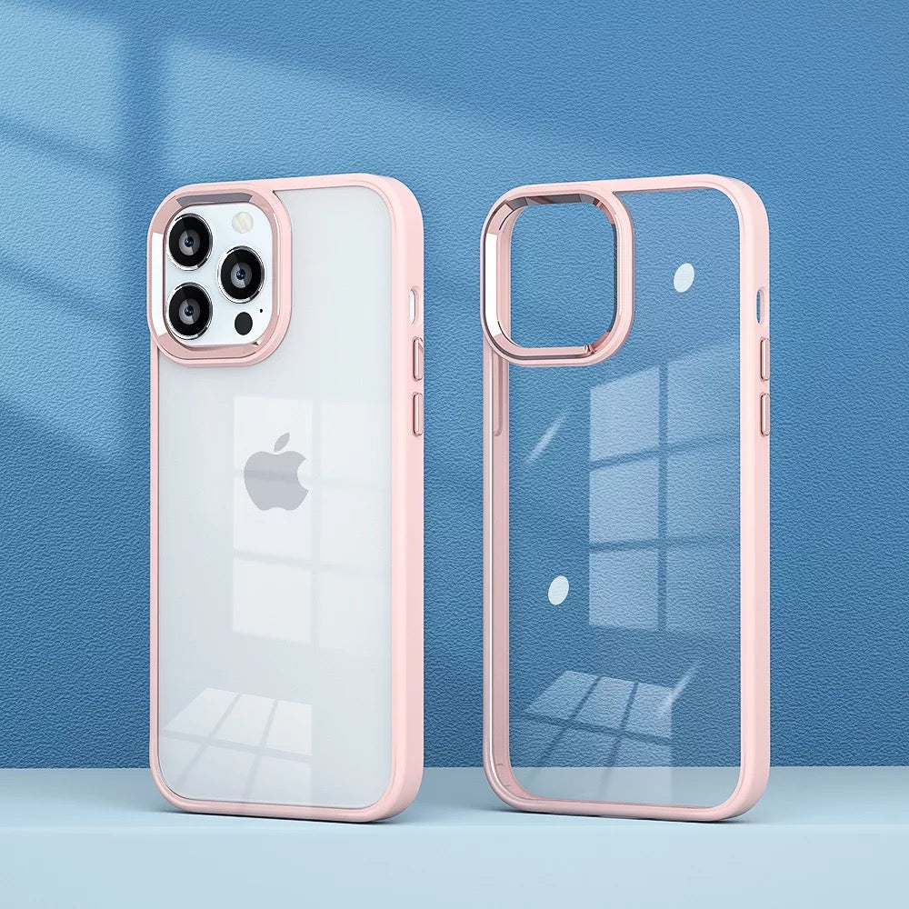 TRANSPARENT COVER WITH BORDE COLOR BORDER