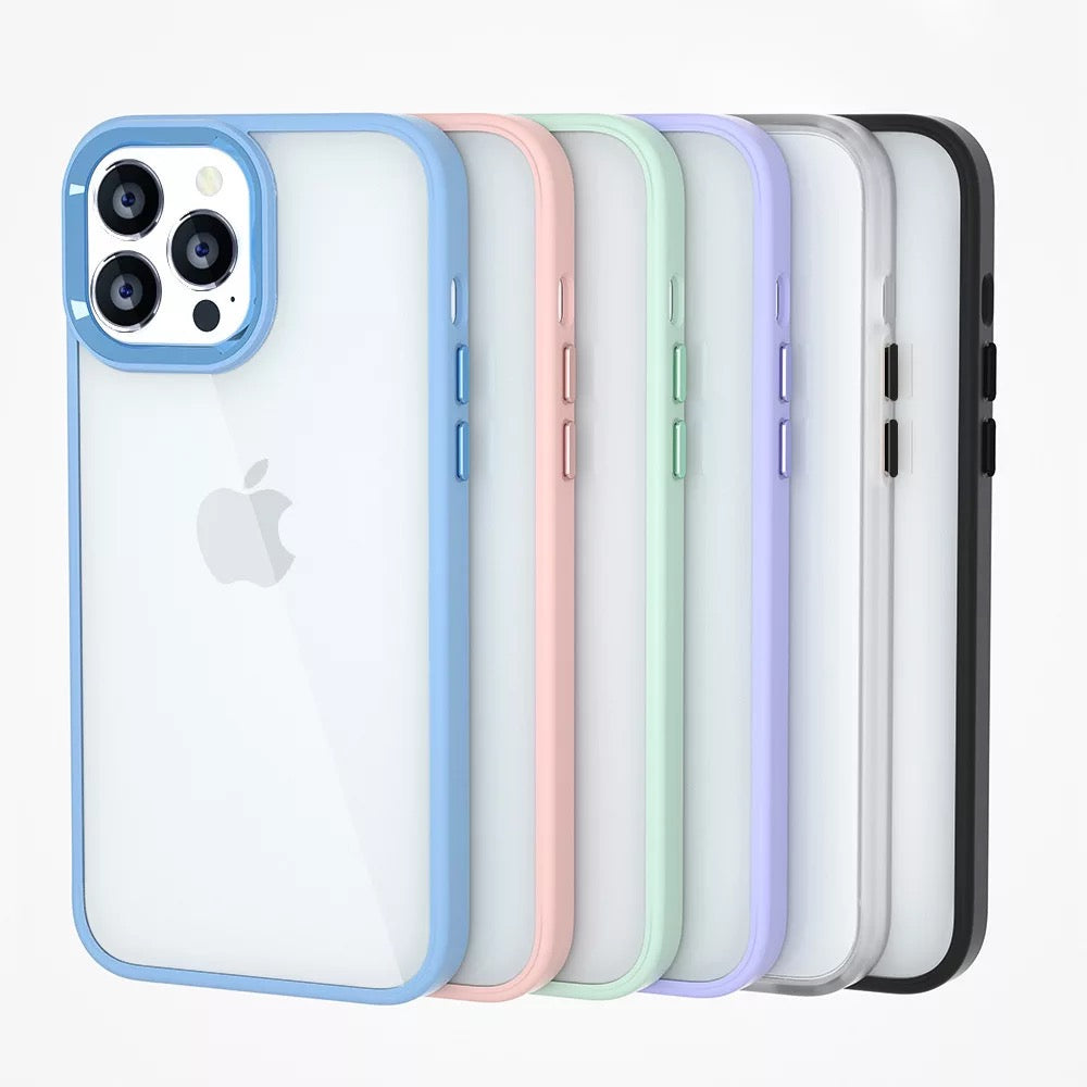 TRANSPARENT COVER WITH BORDE COLOR BORDER