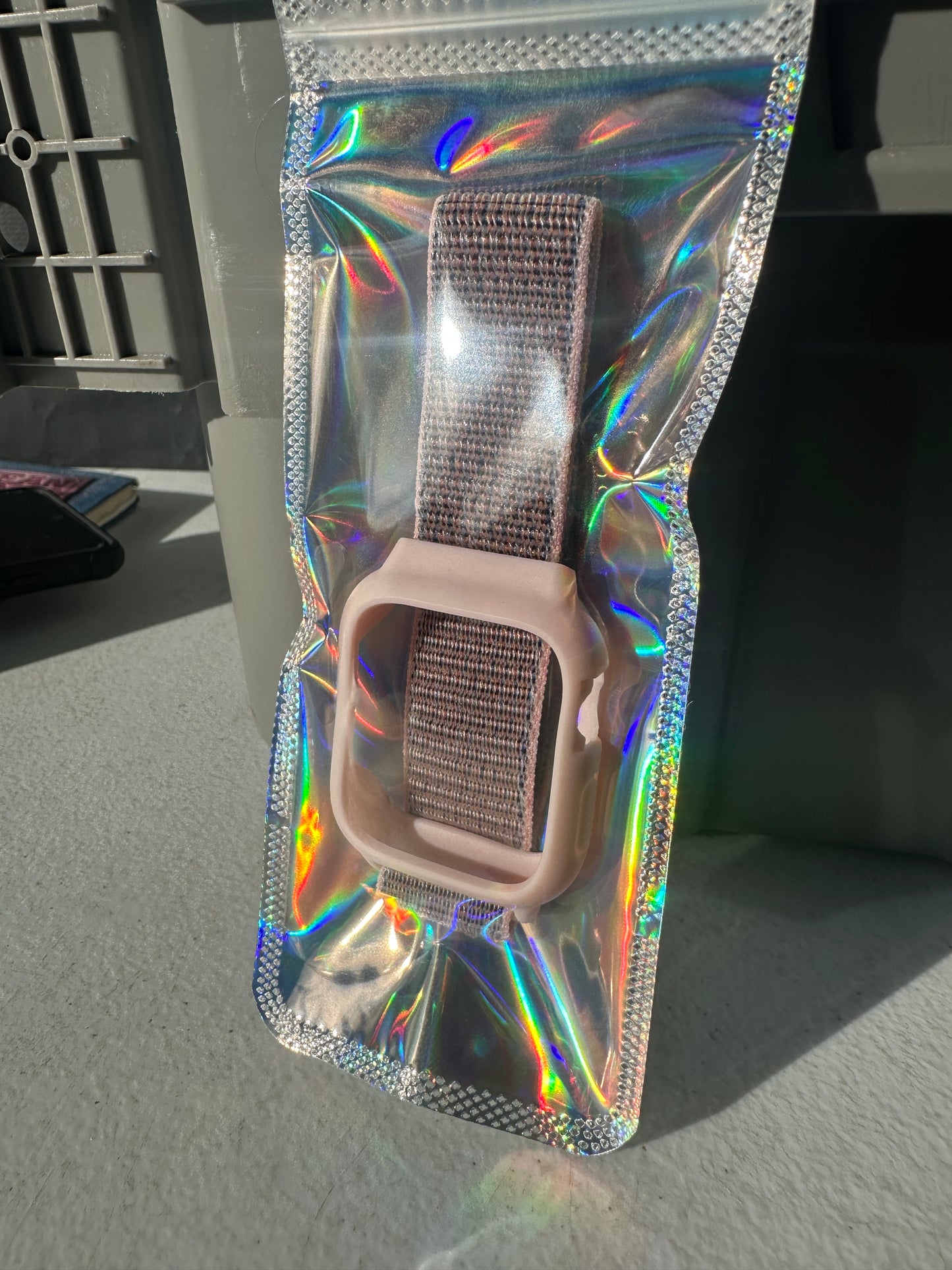 Nylon Band + Full Cover for Apple Watch