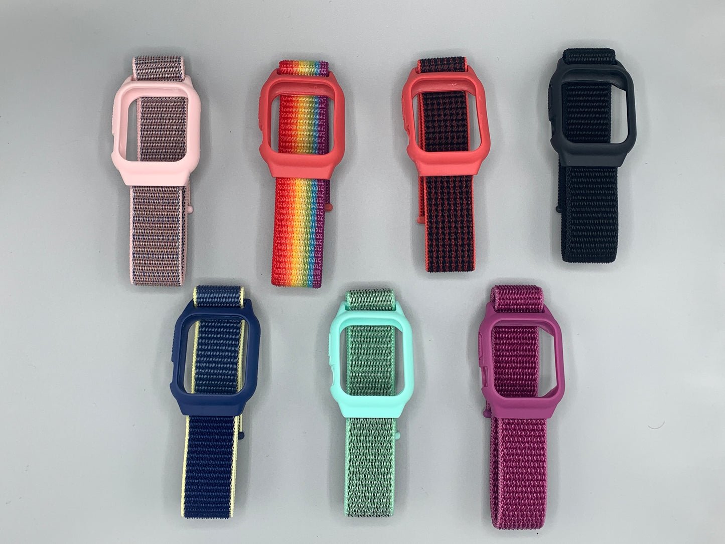 Nylon Band + Full Cover for Apple Watch
