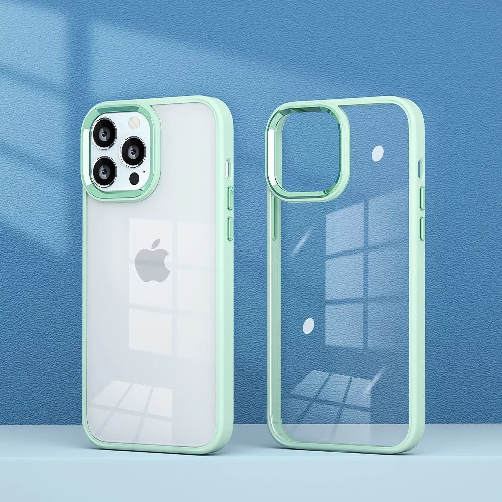 TRANSPARENT COVER WITH BORDE COLOR BORDER