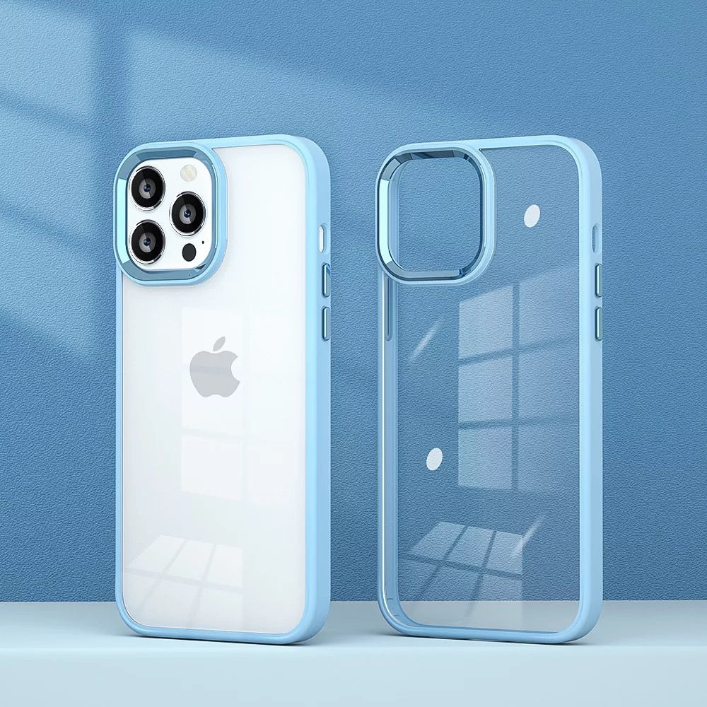 TRANSPARENT COVER WITH BORDE COLOR BORDER