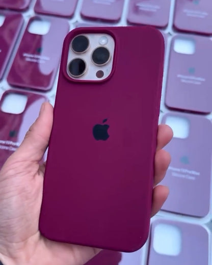 Silicone Cover Desde 15 PRO MAX hasta iPhone 13