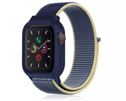 Nylon Band + Full Cover for Apple Watch