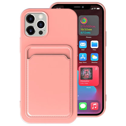 Silicone Card Holder Slot Phone Case