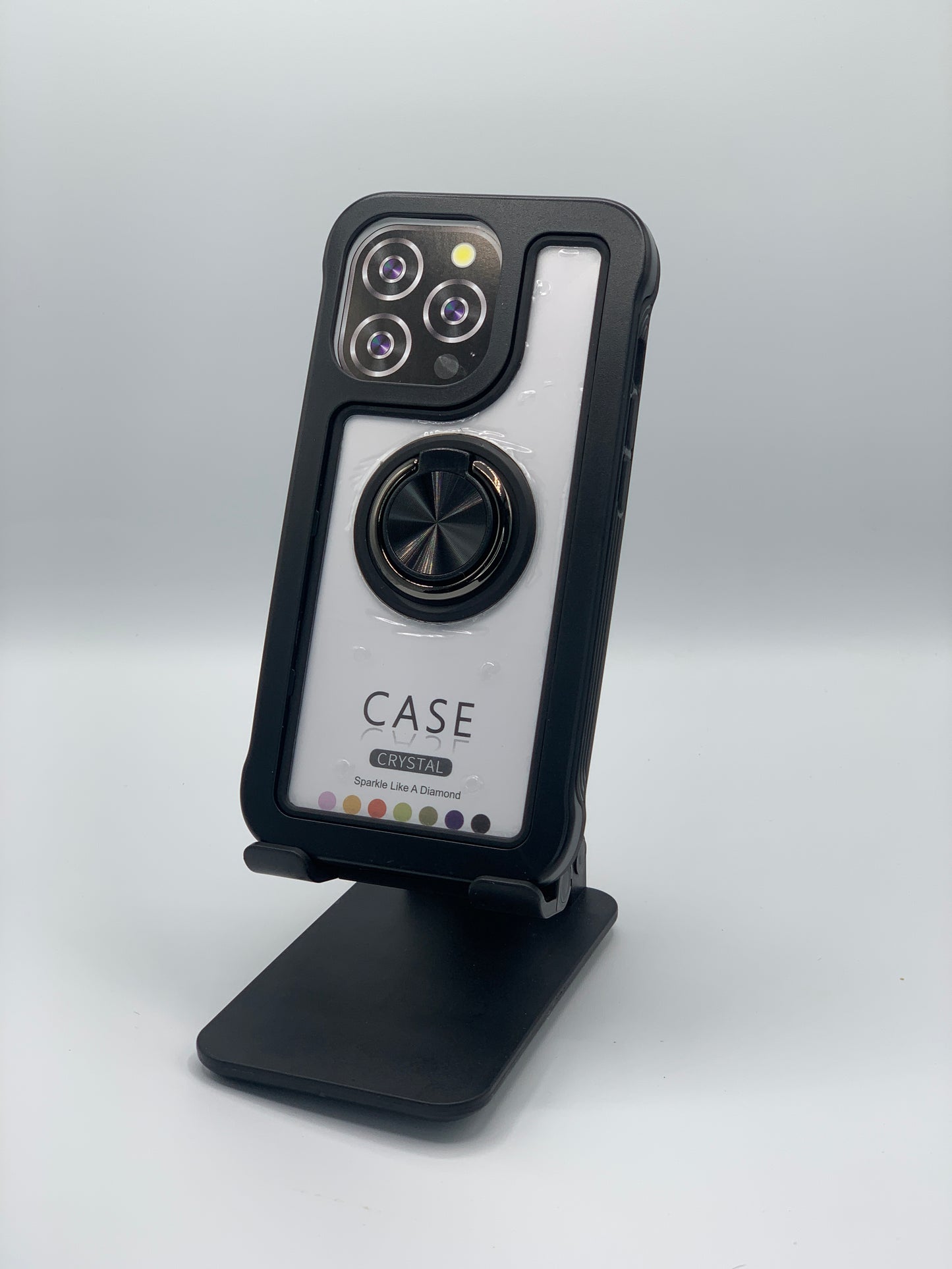 CASE COLOR WITH RING MAGNETIC FOR IPHONE