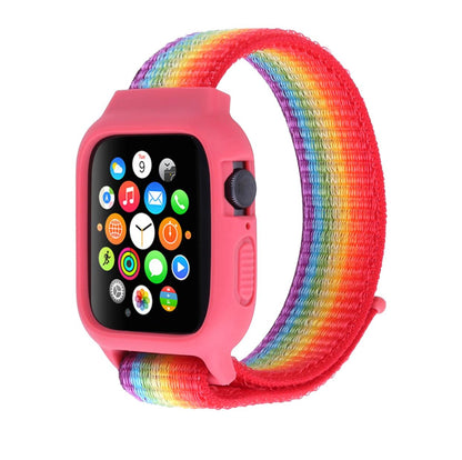 Nylon Band + Full Cover for Apple Watch