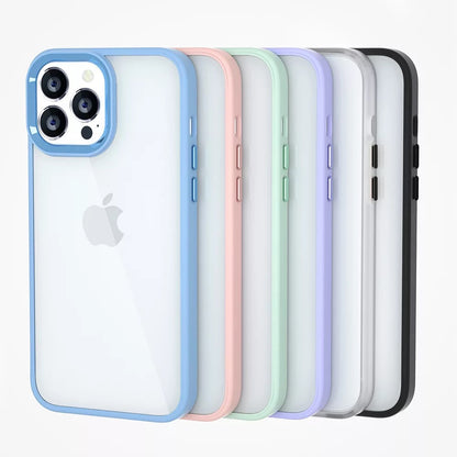 TRANSPARENT COVER WITH BORDE COLOR BORDER